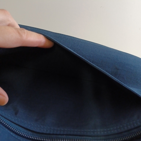 LUG Carry-On Shoulder Bag Quilted Retired ROMPER Navy Diaper Baby Bag VGC - Picture 14 of 16